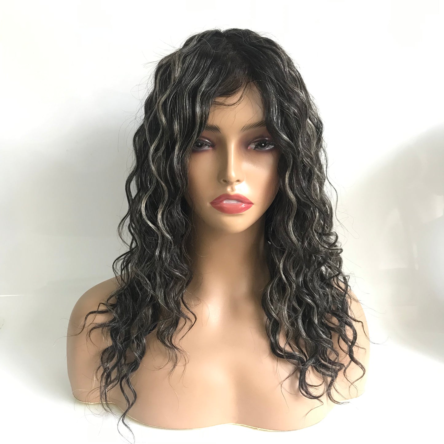 Big tree hair toupee factory customized full silicone medical wig