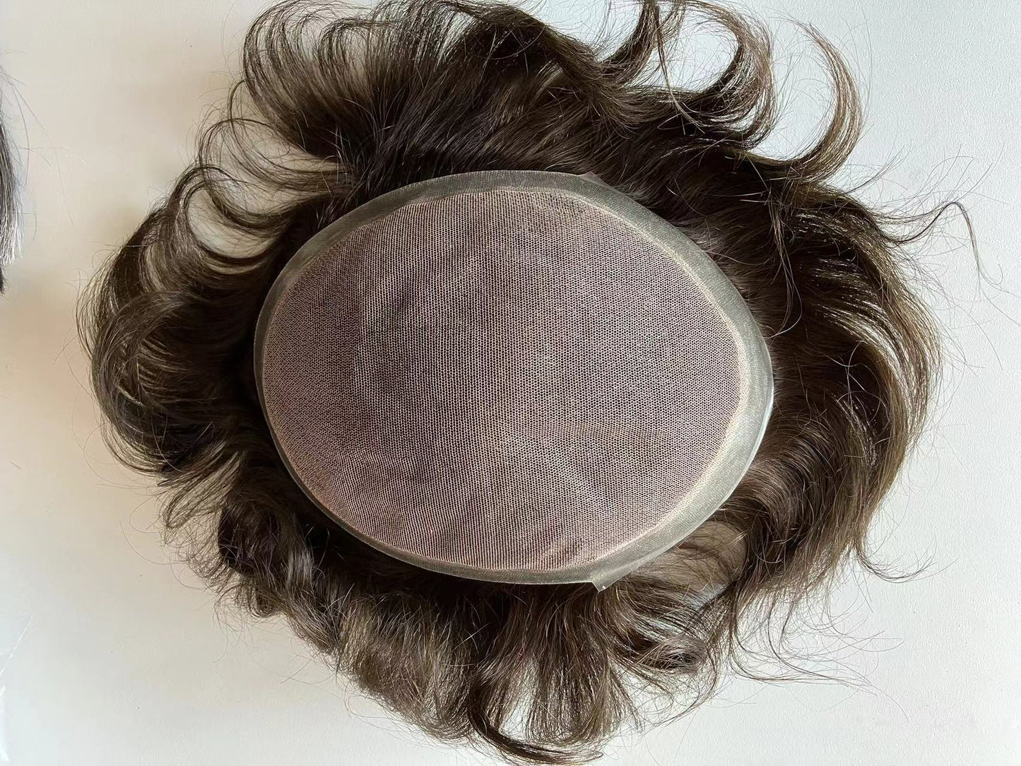 Australia Toupee Hair System For Men Size 8*10 inch Pu and Lace Hair Toupee for Men