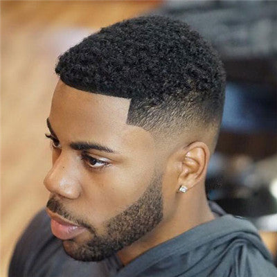 African American Male Hair Replacement System For black man